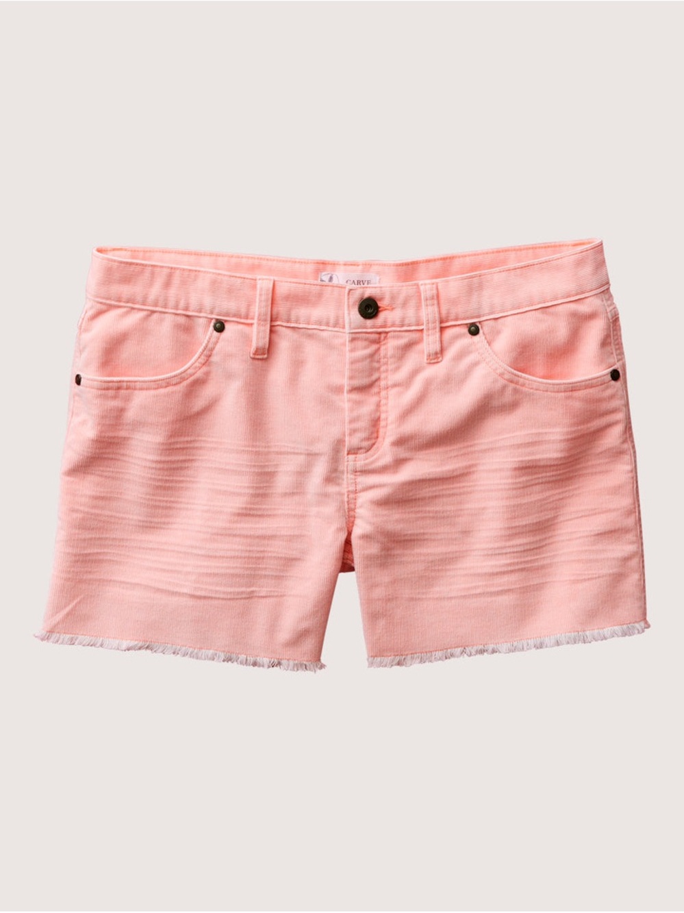 Carve Designs Oahu Shorts Stretch Cord Pink Sz 6